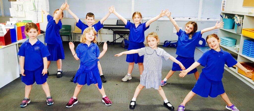 Inventors singing and dancing